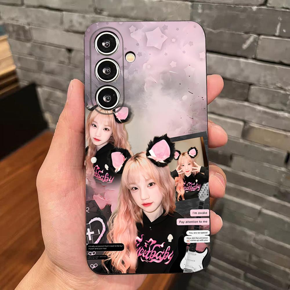 Чехол для телефона Singer S-Song Y-Yuqi для Samsung S26 S25 Edge S24 S23 S22 S21 S20 Ultra Plus Fe Galaxy Силиконовый чехол