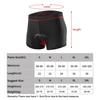 3d Men Cycle Underwear Shorts Breathable Gel Padded Biking Riding Shorts