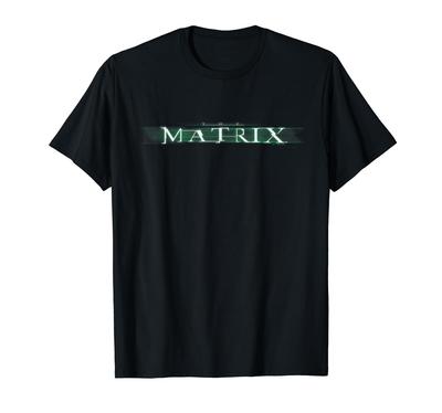 Футболка с логотипом фильма «Матрица: Войди в фильм»