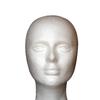 Mannequin Head Abstract Smooth Surface Foam Female Manikin Head Model Wig Hair Jewelry Display Stand for Shop