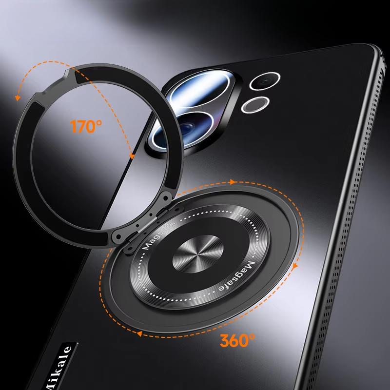 Матовый твердый чехол для камеры VIVO X200 FE, защитная пленка для объектива, магнитный держатель-кольцо для Magsafe, подставка-чехол для VIVO S30 Pro Mini S 30