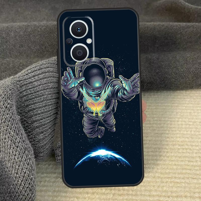 Space Astronaut Cover For OPPO Reno 8T 8 Lite 14F 13F 12 F 11 F 14 13 10 Pro OPPO Find X8 X6 X5 X9 Pro Case