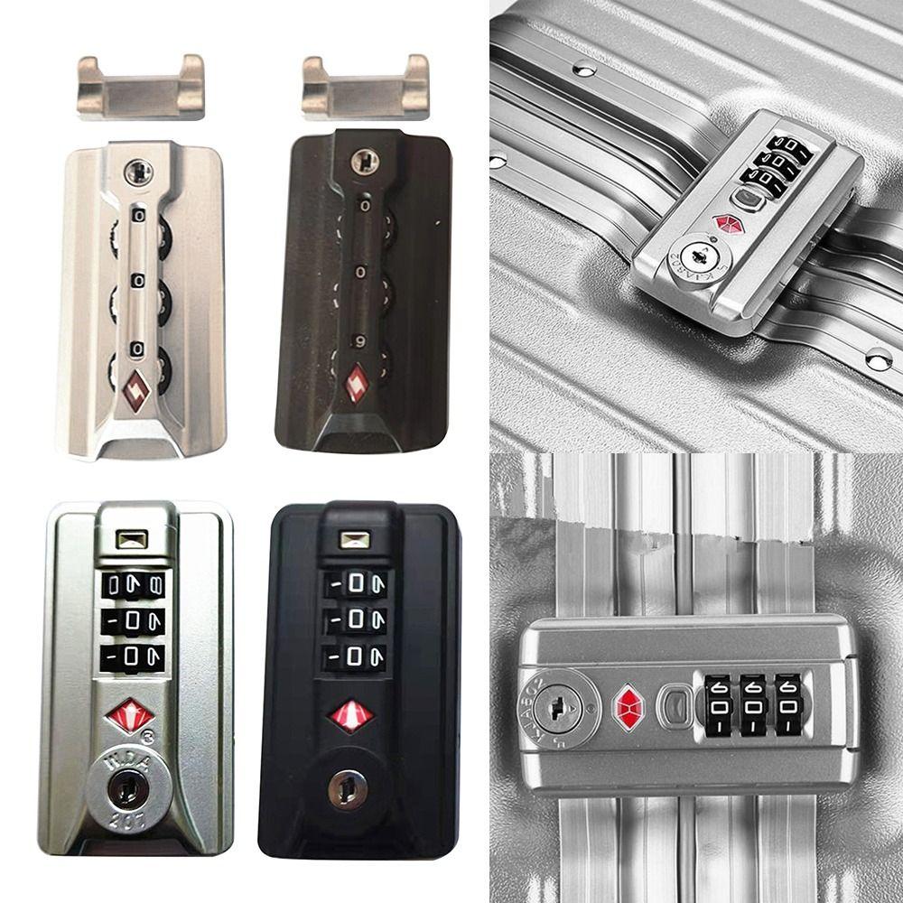 Security Tool 3 Digit Combination Lock Anti theft Cabinet Locker Customs Password Lock  Travel