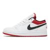 Air 1 Low GS White Gym Red Детские кроссовки Черный 553560-118