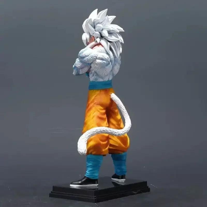 32 см Аниме Фигурка Dragon Ball Z Фигура Супер Сайян 5 Сон Гоку Статуэтка Действия ПВХ Модель Настольное Украшение Коллекция Игрушки Подарки