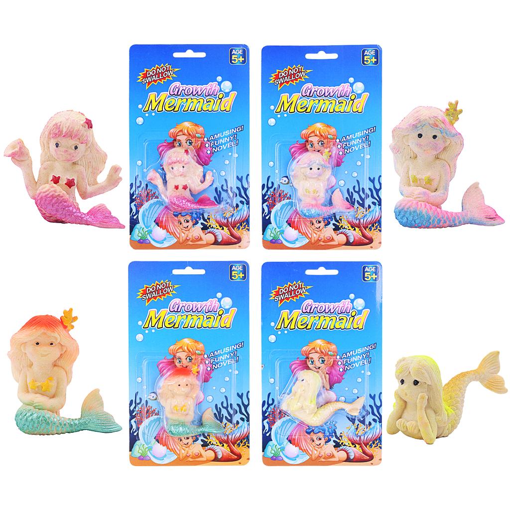 Новая игрушка для замачивания в воде расширяет океанскую русалку, креативное взаимодействие родителей и детей, раннее образование, познание