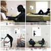 Liv Banksy Design Officially Licensed in Japan Balloon Girl Graffiti Street Poster 57cm x 57cm Made in Japan Stylish Interior Decor Living Room Decor