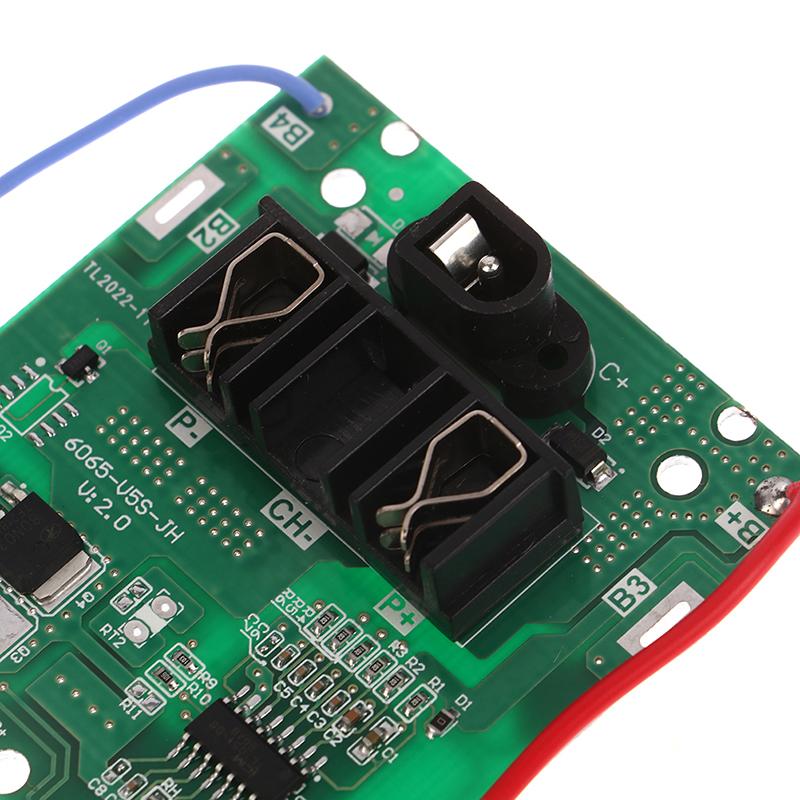 5S Bms Electric Angle Grinder 21V 20A 3.7V Li Ion Battery Protection Pcb Board Hand Drill Accessories