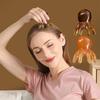 Ergonomic Octopus Head Resin Gua Sha Massager Portable Face Body Scalp Pressure Point Tool Spa Quality Home Travel Use