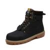 Men's Boots Autumn Winter Warm Snow Boots Men Casual Shoes High Quality Plush Outdoor Work Sneakers Leather Ankle Boots for Male
