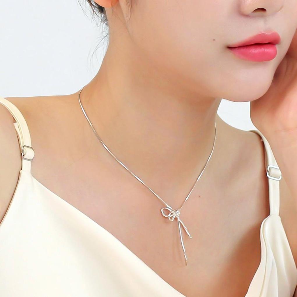 [TANDY] TANDY Серебро 925 Подвеска-лента Ожерелье TDN606