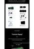 A1 Bluetooth Шлем для мотоцикла с полным лицом, Наушники, Водонепроницаемая мотоциклетная рация с шумоподавлением