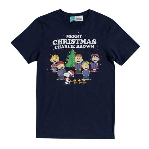 Peanuts Unisex Adult Charlie Brown Christmas T-Shirt