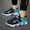 Children's Sports Shoes 2025 Spring and Autumn New Boys' Shoes Breathable Double Net Running Shoes Non-slip and Wear-resistant