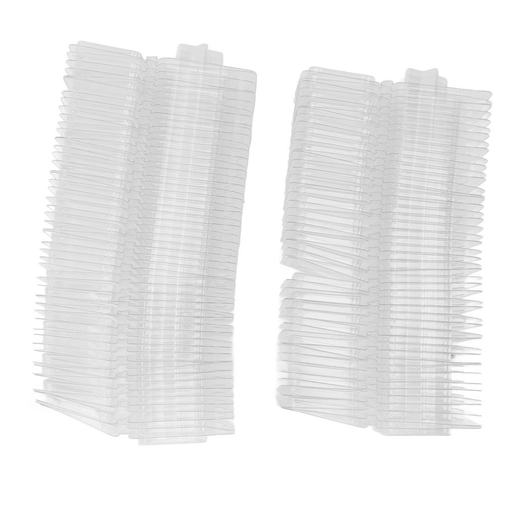 100 штук Формы-ракушки для восковых расплавов Контейнеры Прозрачный Пустой Пластиковый Поддон для Дня Святого Валентина Бесфитильные Тарты Изготовление Свечей