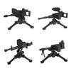 Military Equipment Black Machine Gun Howitzer Light Machine Gun Building Block Weapon Parts Building Block Equipment