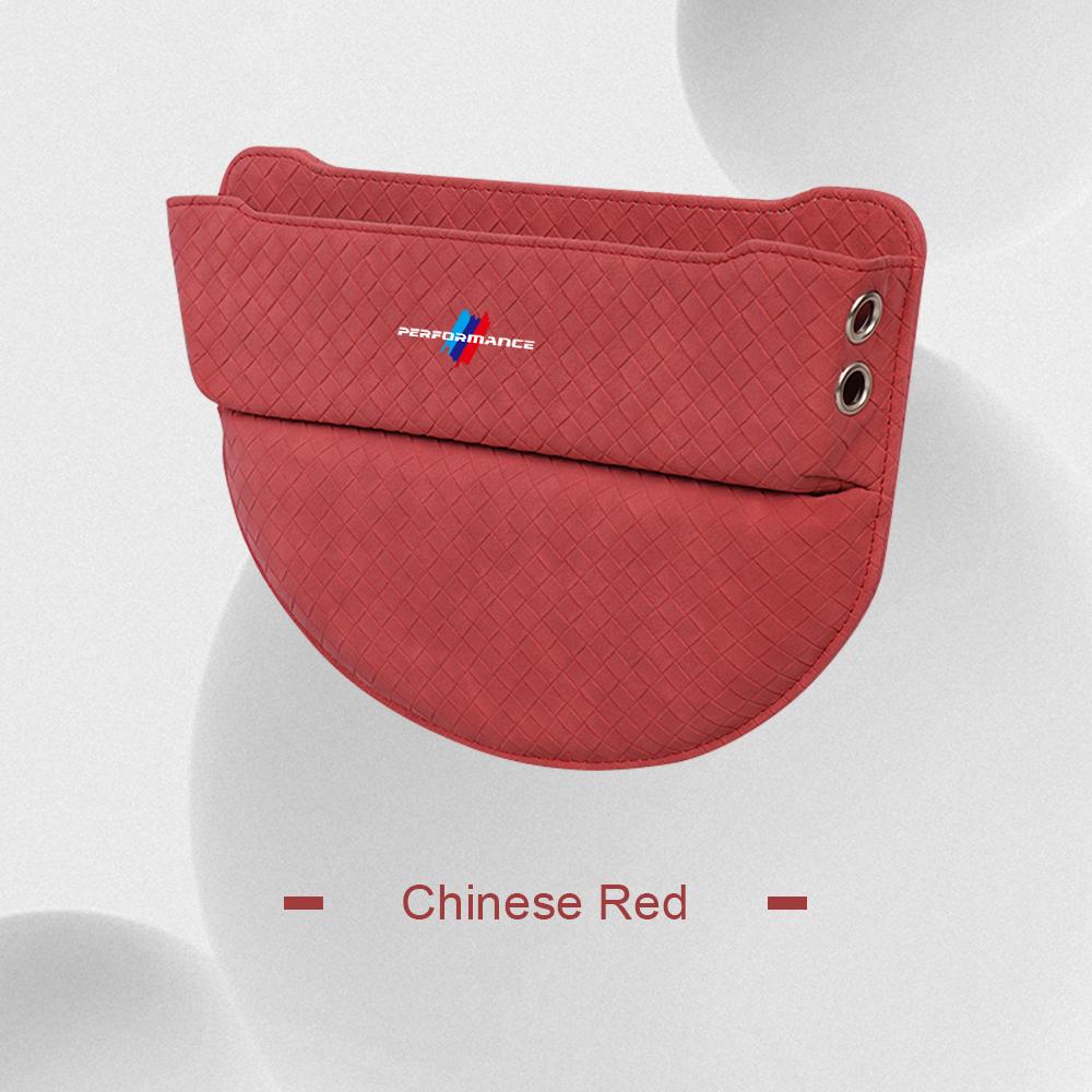 Suede Leather Car Seat Gap Storage Box Phone Keys Organizer For BMW M M3 M5 E90 F10 F48 F25 F30 G20 G11 G60 G70 X1 X3 X5 X6 X7 blhn58