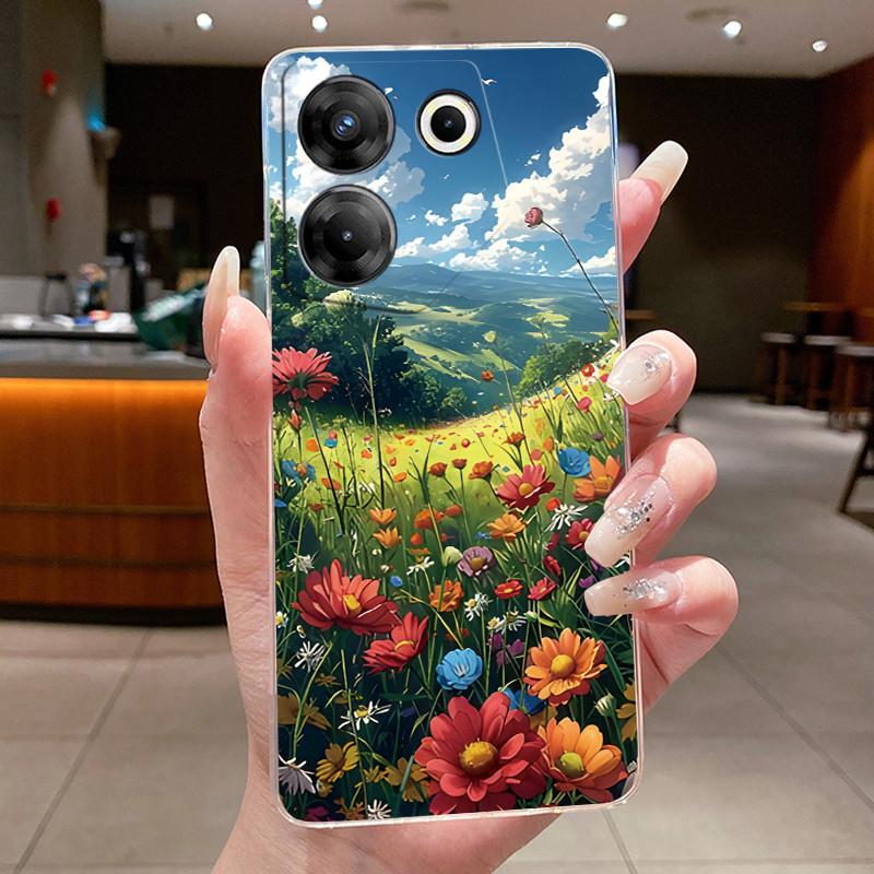 Чехол для Tecno Camon 20 Pro 5G Чехол CK8n Эстетичный Милый Крутой Мальчики Девочки Прозрачная Задняя Крышка Чехол для Телефона Tecno Camon 20s Pro 5G