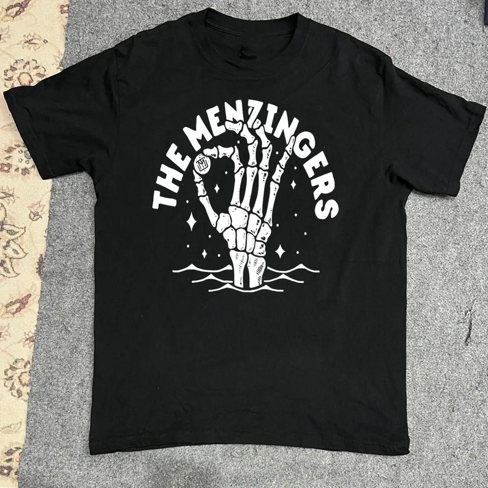 НОВЫЙ Постер Группы Menzingers Футболка Все Размеры S-5XL Подарок Фанату Унисекс Футболка