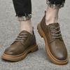 Модные новые элегантные свадебные туфли, дышащие мужские кроссовки из натуральной кожи, повседневная мужская обувь, деловые мужские туфли на шнуровке