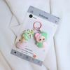 Mini Doll Keychain Cartoon Cute Three-Dimensional Doll Pendant Backpack Decoration Accessories Car Key Ring Gifts