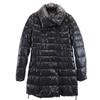 DUVETICA Long Sleeve Down Coat 38 Black Women Used