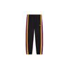 Li Ning Color Block Button Knit Sports Pants Men Pants Black AKLS481-3