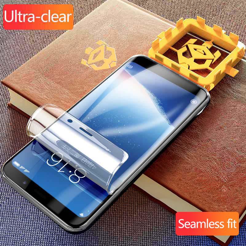 Для Samsung A12 A30 A32 A50 A72 A71 S22 Huawei Honor 50 9X 9A Xiaomi Redmi 9A 9C iPhone 11 Защитная пленка для экрана Полное покрытие HD Прозрачная гидрогелевая пленка