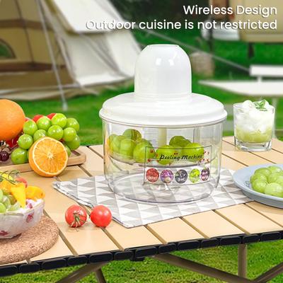 Автоматическая машина для очистки кожуры Электрическая портативная машина для очистки чеснока Машины для удаления кожуры фруктов для винограда