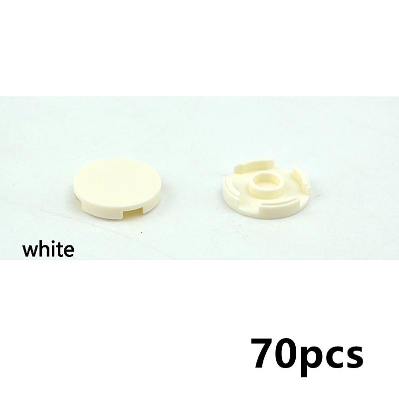 4150 70 шт. Собираемые Детали Круглые 2x2 Строительные Блоки Детали MOC DIY Развивающие Кирпичики Образовательная Технологическая Игрушка Совместимая Со Всеми Брендами