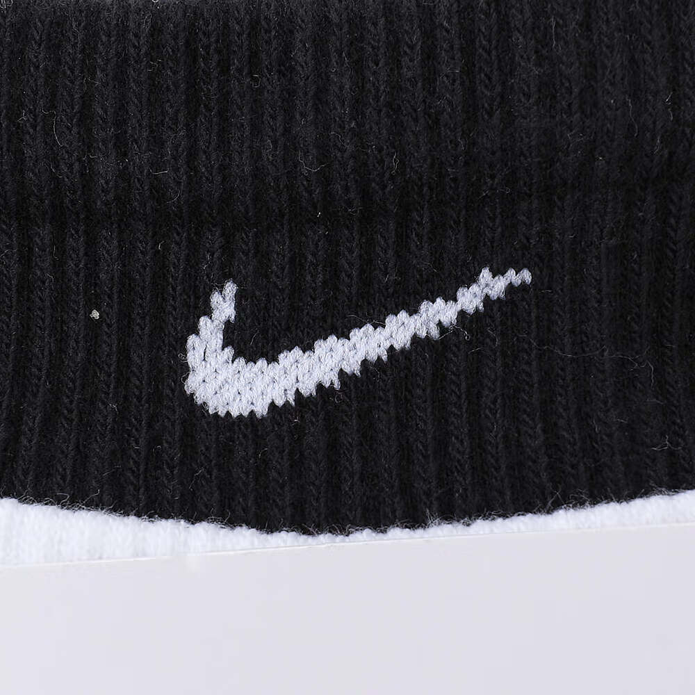 NIKE Men's Sports Socks Casual Socks Double Swoosh Spliced Socks DH4058-011 L
