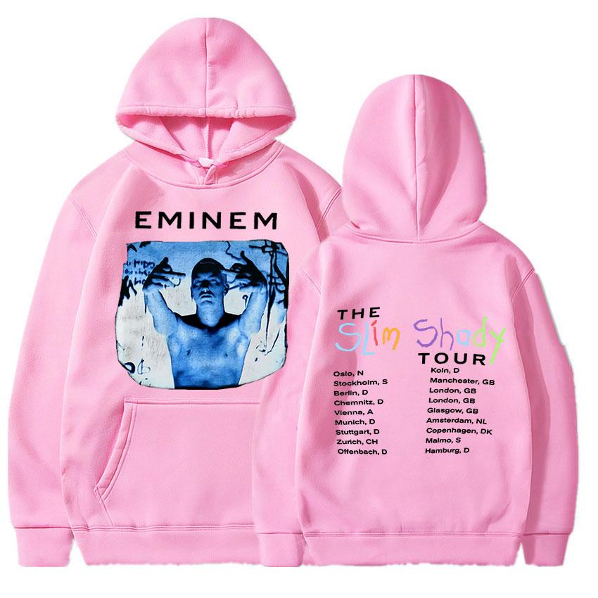 Eminem Anger Management Tour 2002 Hoodie Vintage Harajuku Funny Rick Sweatshirts Long Sleeve Unisex Pullover Fashion