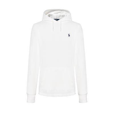 Мужская толстовка с капюшоном Polo Ralph Lauren Logo Вышитые мужские толстовки с капюшоном Белые 710767962-002