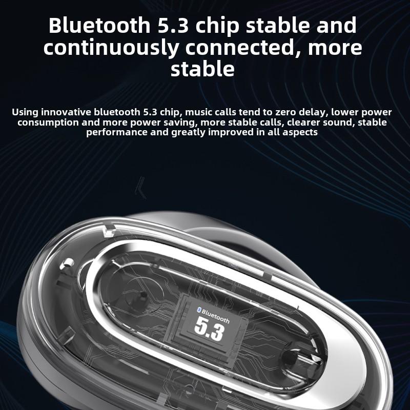 Регулируемая ушная фиксация Открытая беспроводная Bluetooth-гарнитура для киберспорта Низкая задержка и длительное время автономной работы