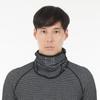 Millet Waffle Wool Fleece Face Heather Gray Model MIV01996 Men's Mask, (New Logo),