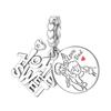 2026 Family Relatives Valentine's Day Charm Beaded Pendant DIY Jewelry Bracelet Necklace Accessories 925 Silver