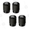 4pcs For Jeep Wrangler Renegade Cherokee Off-Road Vehicle SUV Logo Car Wheel Tire Valve Caps Air Stem Aluminum Accessories ANS1