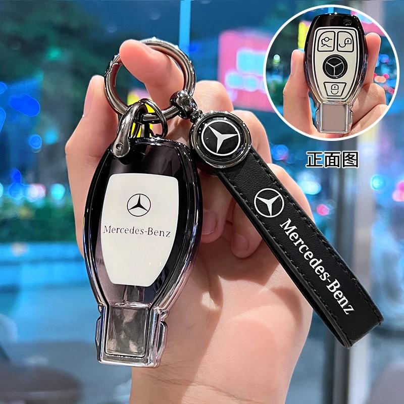 VFO1 Чехол-защитная оболочка для корпуса автомобильного ключа для Mercedes Benz A C E S G Class GLC CLE CLA W177 W205 W213 W222 X167 AMG Аксессуары
