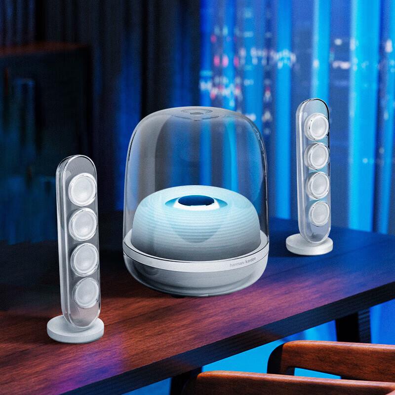 Bluetooth-колонка Harman Kardon Soundsticks 4, штекер CN (адаптер в комплекте) (Китайская версия)