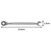 TONE Quick Ratchet Box Wrench Width Across Flats 8mm HPRMQ-08