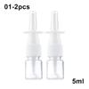 Health Mist Nose Sprayer Empty Plastic Bottles Medical Packaging Nasal Spray Pump