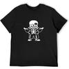 Мужская футболка UUS HOMME Мягкая на ощупь Персонажи Undertale Sans Классический стиль Видеоигры для молодежи