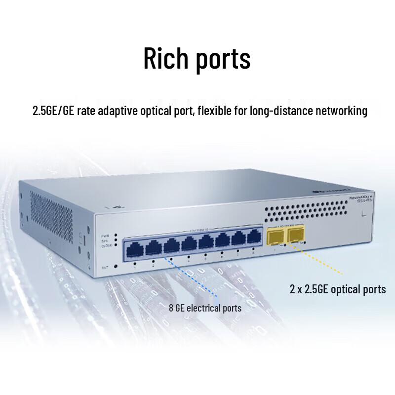 Huawei S220S-8T2J 8-Port Gigabit Managed Switch