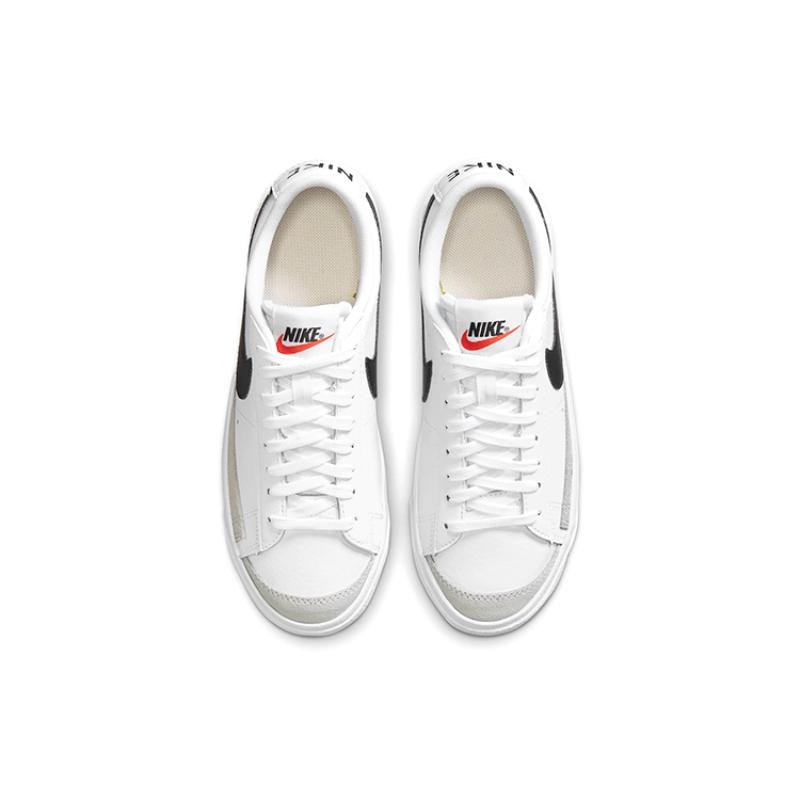 Nike Кроссовки Blazer Low 77 Vintage Белый Черный GS DA4074-101