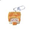 Кружево Пельмень Тост Хлеб Молоко Брелок: Милый кулон в виде кукурузы, аксессуар для рюкзака