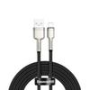 Baseus Cafule Series Metal Data USB-A / Lightning 2.4A Cable 1m - Black