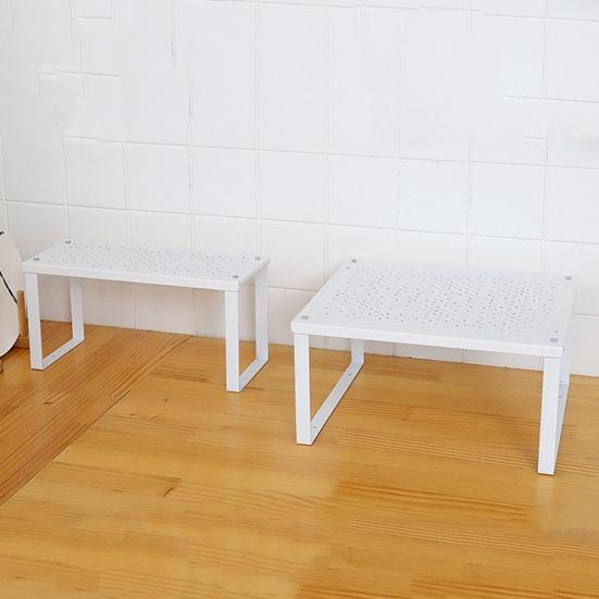 Кухонный стеллаж для хранения Стабильная штабелируемая большая платформа Шкаф-органайзер Полка Столешница Держатель для мелочей Кладовая Тарелка для специй Стол Полка для хранения книг