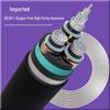 YJLV22 Aluminum Core Armored High Voltage Power Cable 8.7/15KV, 1 or 3 Core, 35-400 sq mm