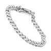 MACIER [S925] Pave Cushion Bracelet S (Silver)