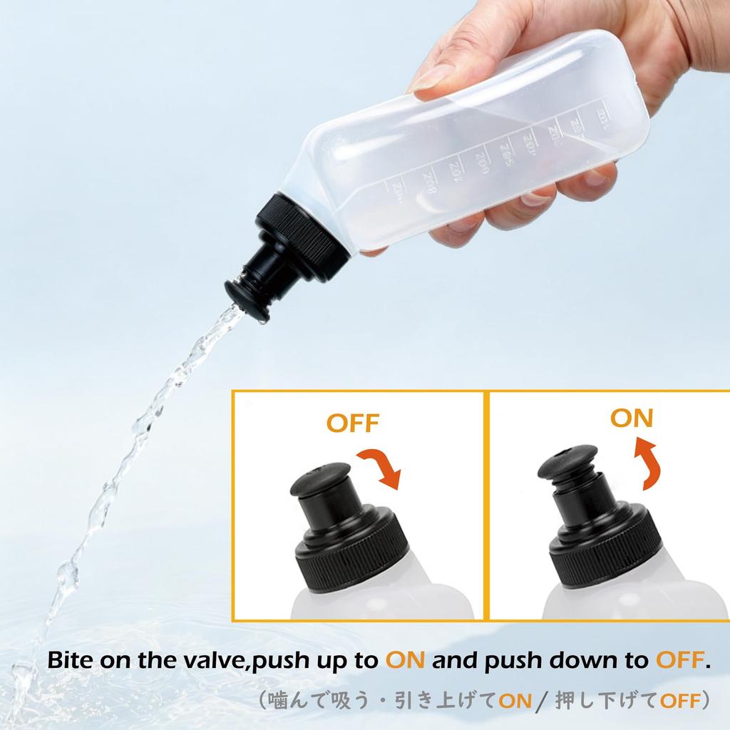[TRIWONDER] Marathon Bottle Water Supply Water Bottle Lightweight Water Bottle